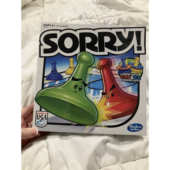 New Sealed Hasbro SORRY! Board Game Night 2013 Edition Fire and Ice Power-Ups - Picture 1 of 3